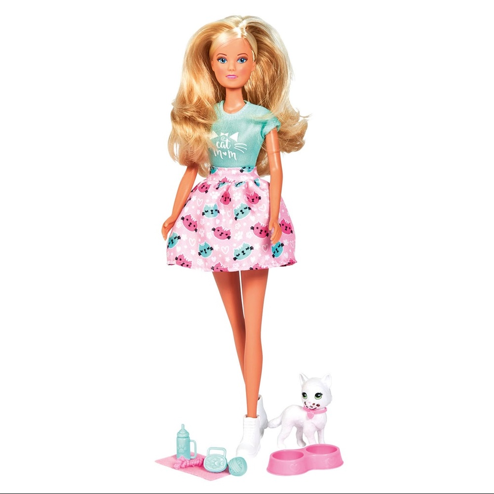 Steffi Love Kitty Love Doll Color Change Cat Set - Picture 3 of 5